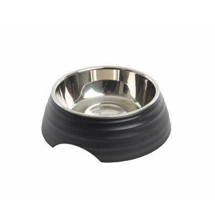 BUSTER Frosted Ripple Bowl, Matte Black, M