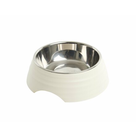 BUSTER Frosted Ripple Bowl, Matte White, M