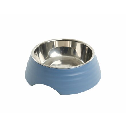 BUSTER Frosted Ripple Bowl, Dusty Blue, M