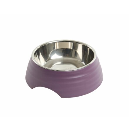 BUSTER Frosted Ripple Bowl, Dusty Purple, M