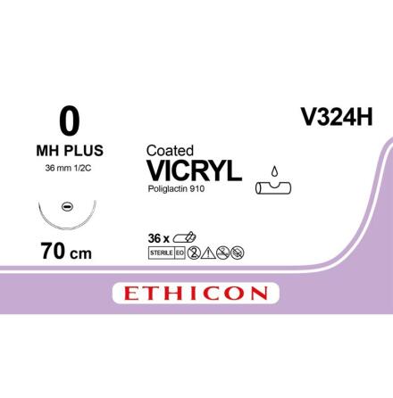 Vicryl 0 MH 70cm J324H