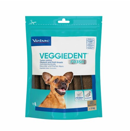Virbac VeggieDent FR3SH, XS, 120 g (5 kg) (VET)